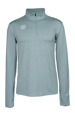 Longsleeve The Indian Maharadja Men Half Zip Light Sage