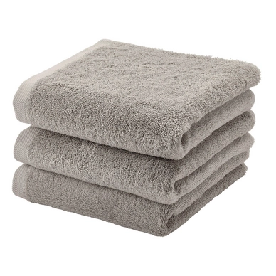 Handdoek Aquanova London Truffle 55 x 100 cm (3-delig)