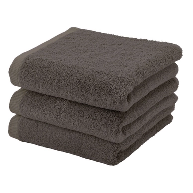 Handdoek Aquanova London Ash 55 x 100 cm (3-delig)