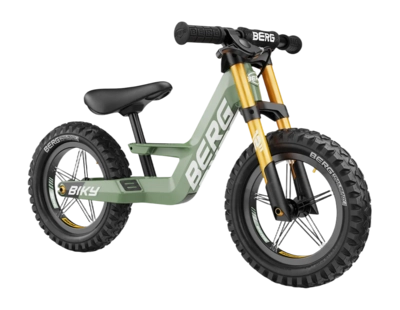 Loopfiets BERG Biky Cross Handbrake Green | Loopfietsstore