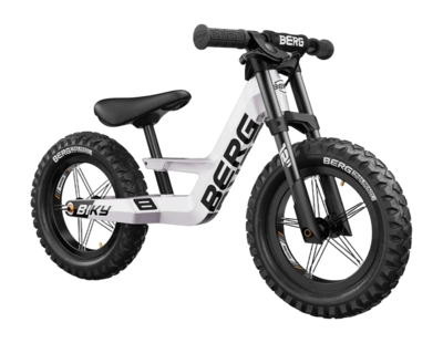 Loopfiets BERG Biky Cross Handbrake White | Etrias.nl