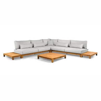 Loungeset Suns Portofino Small Hoekopstelling 2x2 Seater Matt White / Soft Grey (6-delig)