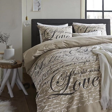 Bettwäsche Beddinghouse Loveday Sand Renforcé