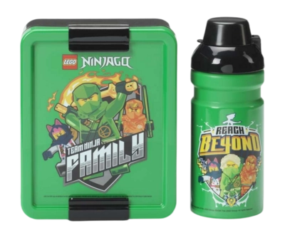 Lunchset Lego Ninjago Green Groen
