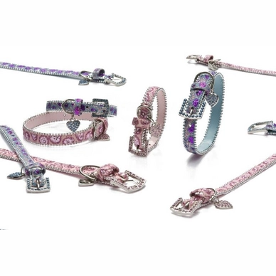 Halsband Luxo Beeztees Chique Blauw