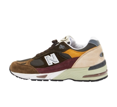 New Balance M991GYB Desaturated GreenYellowBrown Made In England