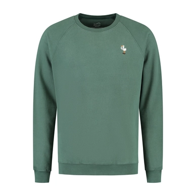 Pullover Blue Loop Blue Fleece Bird Watcher Sweater Men Cilantro