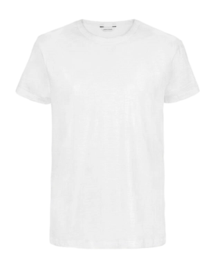 T-Shirt Samsoe Samsoe Men Lassen O-N SS White