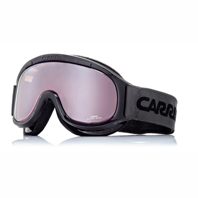 Skibril Carrera Medal OTG Black Shiny Frame/Super Rosa Lens