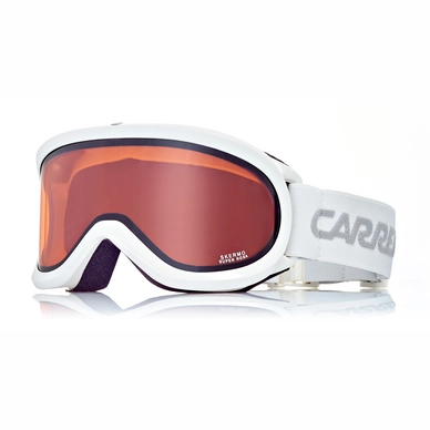 Skibril Carrera Skermo OTG White Shiny Frame/Super Rosa Polarised Lens