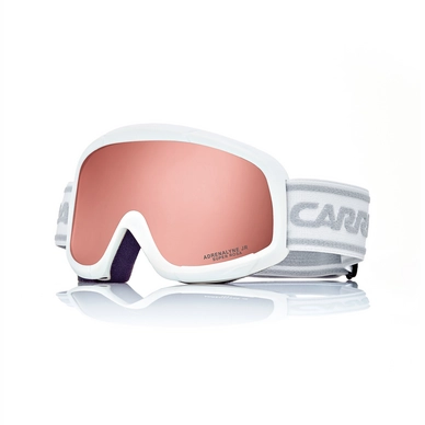 Skibril Carrera Adrenalyne White Matte Frame/Super Rosa Lens Kids