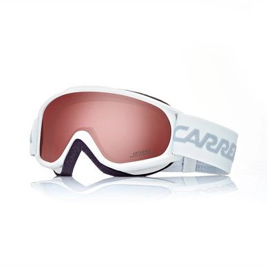 Skibril Carrera Arthemis/US White Shiny Frame/Super Rosa Polarised Lens