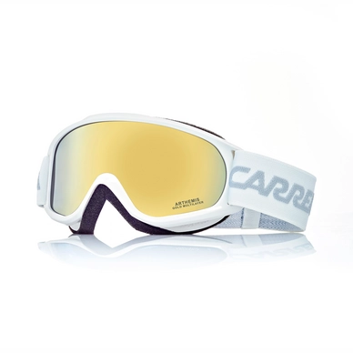 Masque de Ski Carrera Arthemis/US White Shiny Frame/Gold Multilayer Lens
