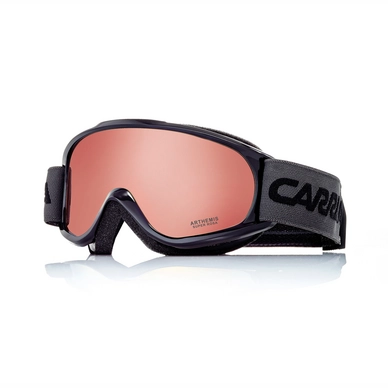 Skibril Carrera Arthemis/US Black Shiny Frame/Super Rosa Lens