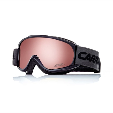 Skibril Carrera Arthemis/US Black Shiny Frame/Super Rosa Polarised Lens