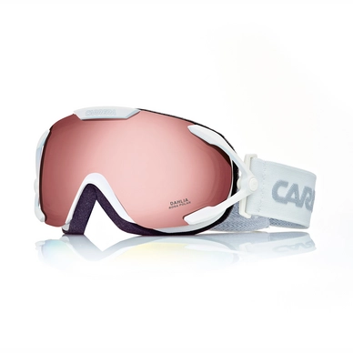 Masque de Ski Carrera Dahlia SPH/US White Matte Frame/Super Rosa Lens