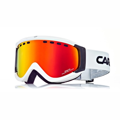 Skibril Carrera Zenith/US White Shiny Frame/Orange Lens