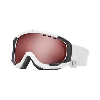 Masque de Ski Carrera Crest SPH/US White Matte Frame/Super Rosa Lens