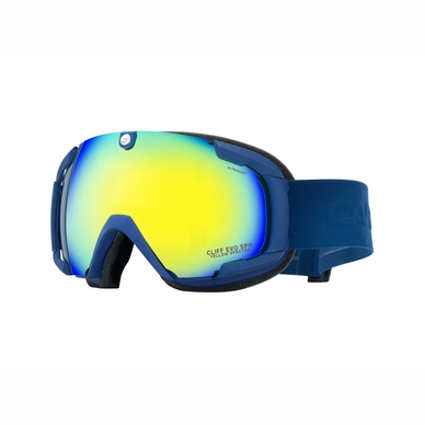 Skibrille Carrera Cliff Evo SPH/US Blue Matte Rahmen/Yellow Spectra Scheibe