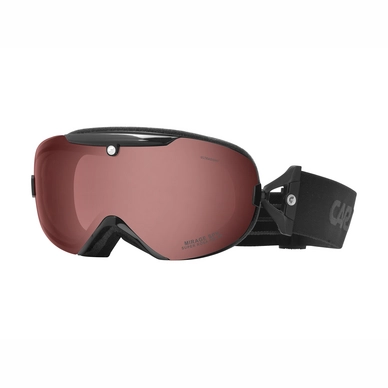 Skibrille Carrera Mirage SPH/US White Shiny Frame/Super Rosa Lens Schwarz