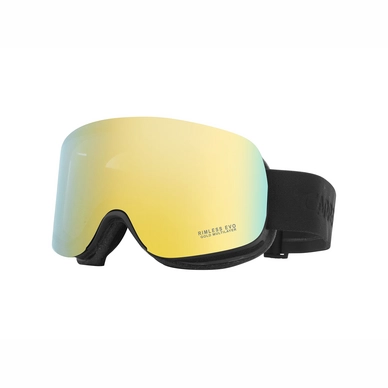 Ski Goggles Carrera Rimless EVO/US Black Matte Frame/Gold Multilayer Lens