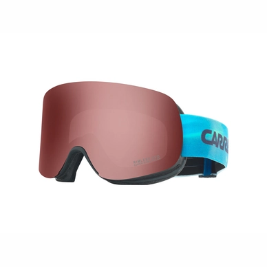 Masque de Ski Carrera Rimless EVO/US Black Matte Sky Frame/Super Rosa Lens
