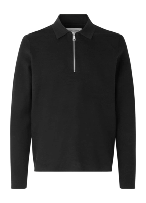 Polo Samsoe Samsoe Hommes Guna Black