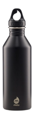 Reiseflasche Mizu M8 Black