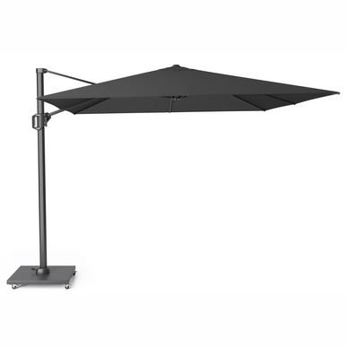 Zweefparasol Platinum Challenger T1 premium Faded black (300 x 300 cm)