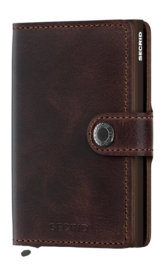 Porte-carte Secrid Miniwallet Vintage Chocolate