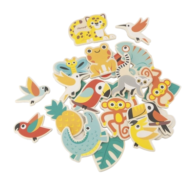 Magneetset Janod Tropik (24-Delig)