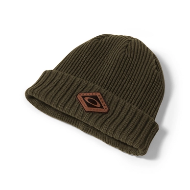 Muts Oakley Dead Tree Cuff Beanie Mens Iron Red