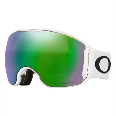 Skibrille Oakley Airbrake XL Polished White Prizm Jade Iridium