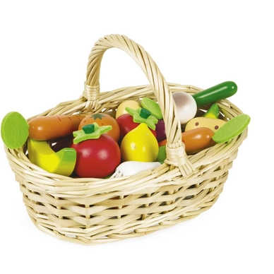 Panier à Fruits et Légumes Janod (24 pièces)