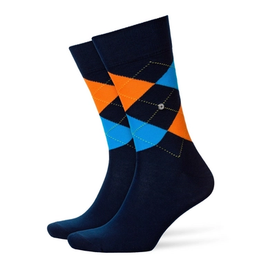 Sokken Burlington King SO Marine Orange