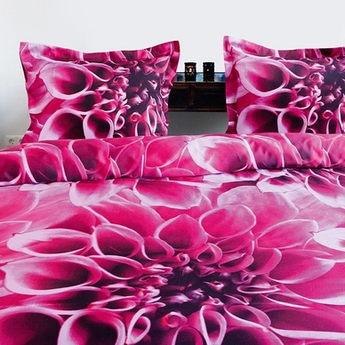 Bettwäsche Refined Marit Fuchsia Mako-Satin