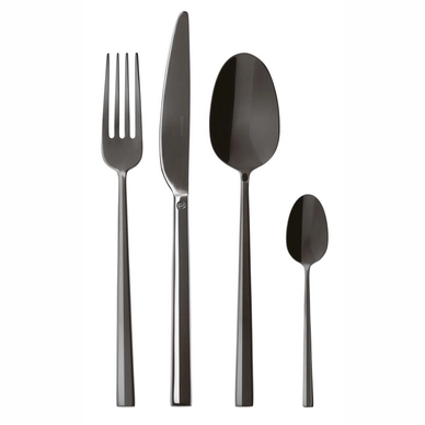 Bestekset Sambonet Rock Mirror PVD 2Black (24-Delig)