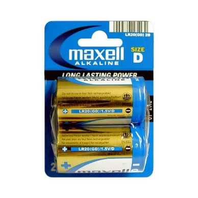 Batterij Maxell D-cell Alkaline