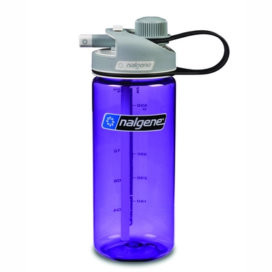 Nalgene Water Bottle Multi-Drink 600ml Purple
