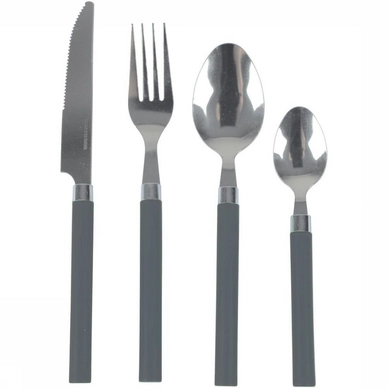 Cutlery Set Bo-Camp 4-Piece Grey