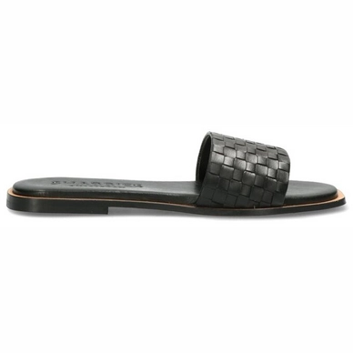 Shabbies Amsterdam 170020171 Slipper Soft Nappa Black Damen