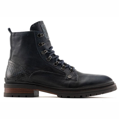 Rehab Men Melbourne Leather Dark Blue