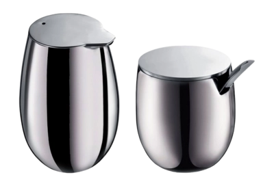 Melk en Suikerset Bodum Columbia Zilver (Set van 2)