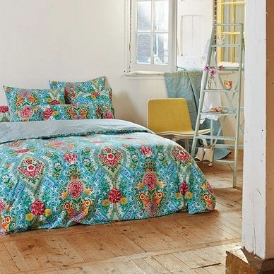Bettwäsche Pip Studio Melody Blau Perkal