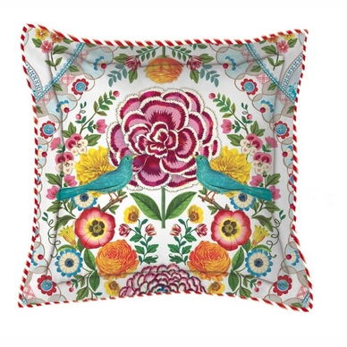 Sierkussen Pip Studio Melody Ivory Percal (45 x 45 cm)