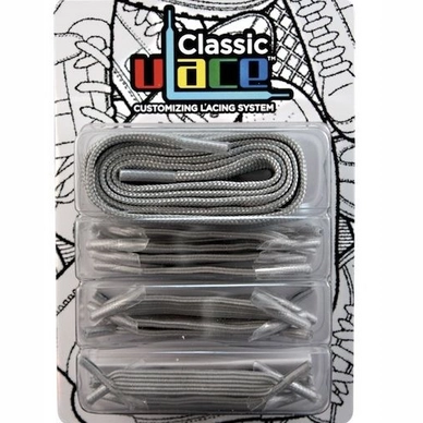 U-Lace Metallic Silver