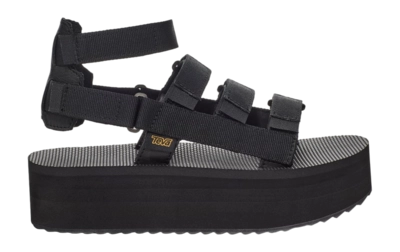 Teva Women Flatform Mevia Black
