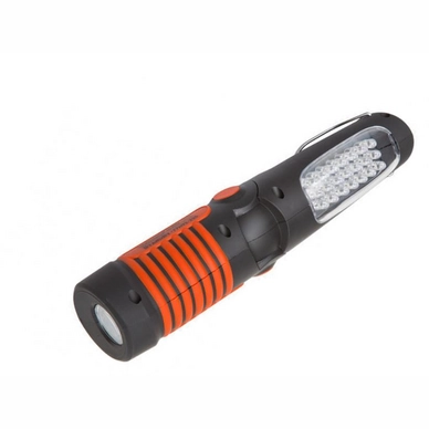 Lampe de travail LED Homeij StandBy Rechargeable Noir / Orange