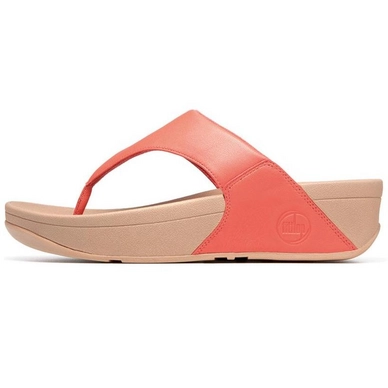 FitFlop Lulu Toe Post Mineral Red