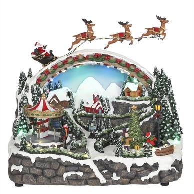 Luville Santa Is Coming To Town Adapter enthalten